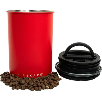 Káva Dóza na kávu Airscape 500 g Airscape typ: Matte Red, Airscape velikost: 500 g