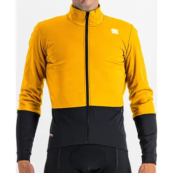 Cyklistická bunda SPORTFUL Cyklistická větruodolná bunda - TOTAL COMFORT - žlutá/černá