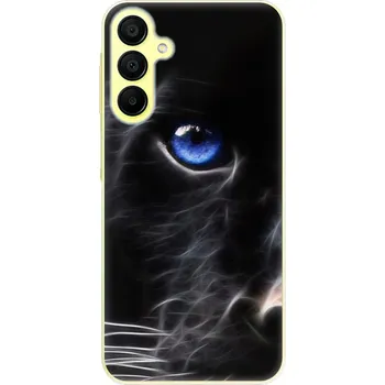 Pouzdro na mobilní telefon Odolné silikonové pouzdro iSaprio - Black Puma - Samsung Galaxy A15 / A15 5G
