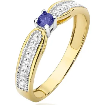 Hodinky Prsten Bonore - Zlato 585 - Tanzanit 0-15 Ct 100649