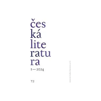 Časopis Česká literatura 1/2024