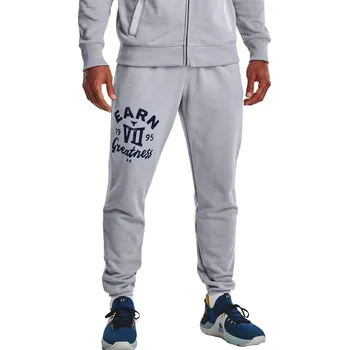 Pánské kalhoty Kalhoty Under Armour UA Pjt Rck Hvywght Terry Pnt-GRY 1370455-011 Velikost XS