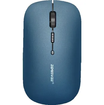 Myš DeTech Myš ZornWee WH001, bezdrátová, modrá - 709 Nová bezdrátová myš ZornWee WH001