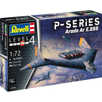Plastikový model Plastic ModelKit letadlo 03790 - P-Series - AR555 (1:72)