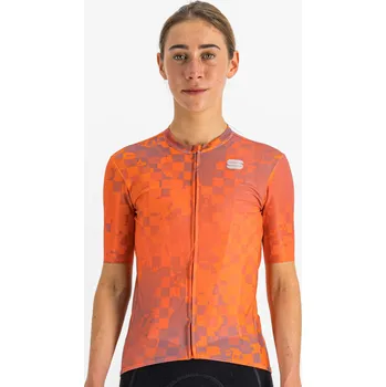 cyklistický dres SPORTFUL Cyklistický dres s krátkým rukávem - ROCKET - oranžová