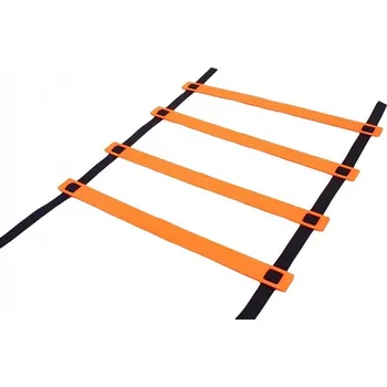 Žebřík agility frekvenční 6 m oranžový, 5mm