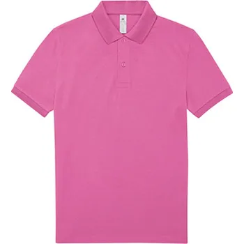 Pánské tričko B&amp;C Unisex polo triko PU424 Lotus Pink XXL