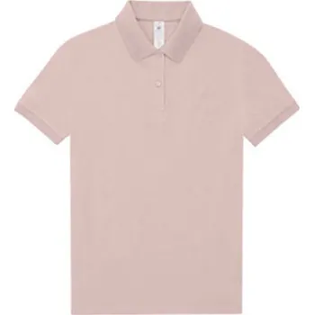 Dámské tričko B&C Dámské polo triko PW461 Blush Pink M