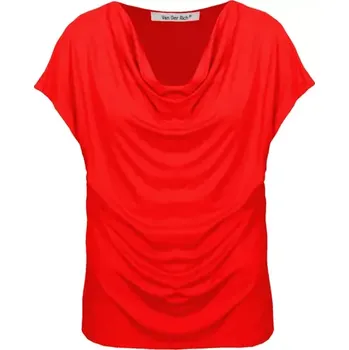 Dámská halenka Dámské triko Červená XXL