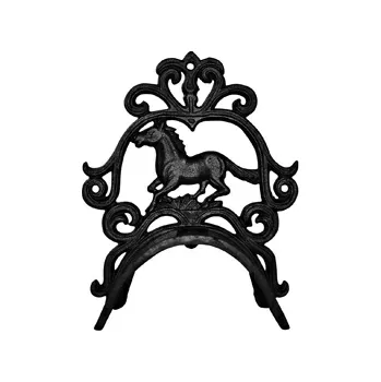 Síť na seno Věšák na uzdečky HKM litinový černý