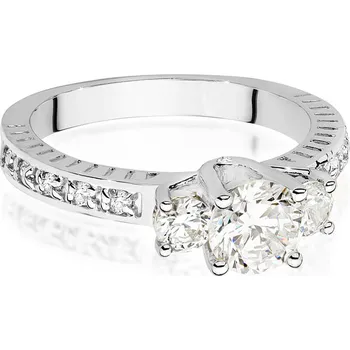 Hodinky Prsten Bonore - Bílé Zlato 585 - Diamant 1 Ct 118288
