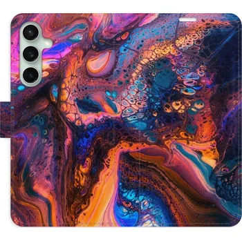 Pouzdro na mobilní telefon Flipové pouzdro iSaprio - Magical Paint - Samsung Galaxy S23 FE