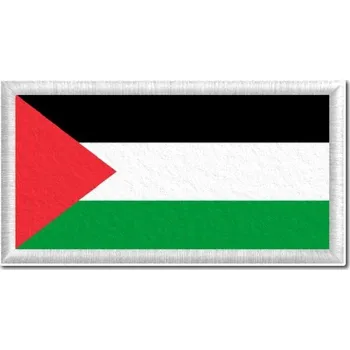Vlajka Pelisport Palestinská vlajka tištěná nášivka 6 x 3 cm