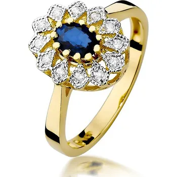 Hodinky Prsten Bonore - Zlato 585 - Safír 0-7 Ct 97503