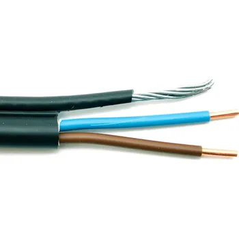 elektrický kabel Kabel CYKYz-O 2 x 2,5 závěsný samonosný měděný
