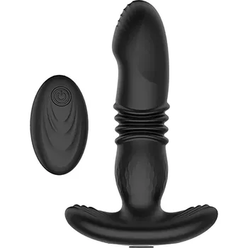 Přirážecí vibrační anální vibrátor Thrusting Anal Plug