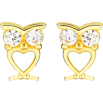 Hodinky Náušnice Bonore - Zlato 585 - Kubický Zirkon 146023