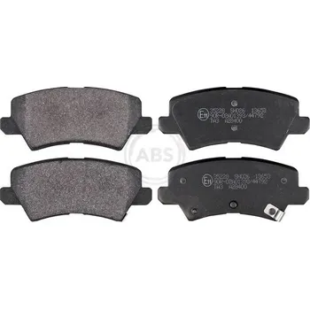 Brzdová destička Sada brzdových destiček, kotoučová brzda A.B.S. 35228