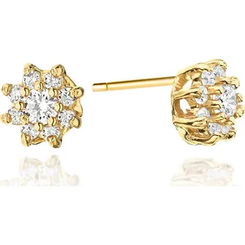 Hodinky Náušnice Bonore - Zlato 585 - Diamant 0-1 ct 128694