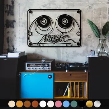 Obraz WoodenPuzzle.cz Dřevěný obraz - Kazeta Barva: Zlatá, Velikost: L