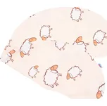 Povlak na kojící polštář New Baby Ovečky béžový (Povlak na polštář ke kojení)