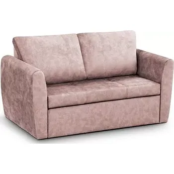 Pohovka Rozkládací pohovka Bella Lux 120, růžová (Terra 61)