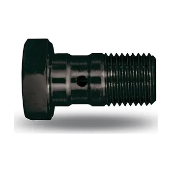 Brembo Moto - Itálie Brembo průtokový šroub pro brzdové pumpy/třmeny M10x1,00 provedení: jednoduchý M10x1,00