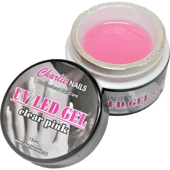 Charlie UV/LED GEL jednofázový 15ml - průhledný růžový