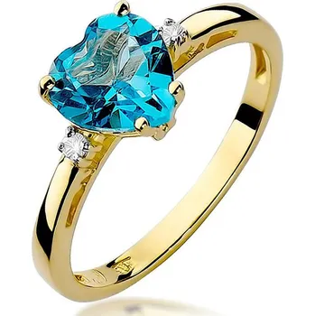 Hodinky Prsten Bonore - Zlato 585 - Topaz 1-2 Ct 100660