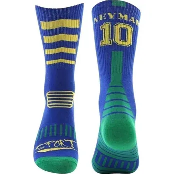 Štulpny Numberoplus Dětské fotbalových ponožek č. 11 Neymar Barva: Světle modrá, Velikost: Univerzální