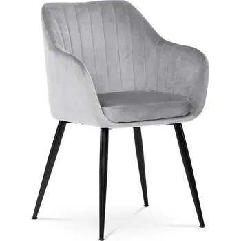 Jídelní židle AUTRONIC jídelní židle PIKA SIL4 stříbrná