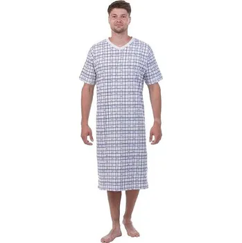 Dámská noční košile Noční košile pánská Calvi 160 šedá Barva: šedá, Velikost: XL
