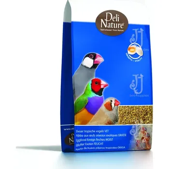 Krmivo pro ptáka Deli Nature Eggfood foreign finches MOIST (Vaječná směs vlhká s hmyzem pro drobné exoty)
