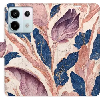 Pouzdro na mobilní telefon Flipové pouzdro iSaprio - Old Leaves 02 - Xiaomi Redmi Note 13 Pro+ 5G