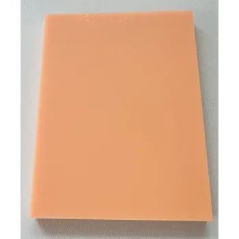 Guma pro linoryt 10 x 7,5 x 0,9 cm Profi oranžová (44857)