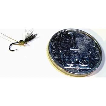 Umělá nástraha Slavíček muškaření Olivová nobody jepice vel.h.20