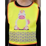 Korntex Wildlife Dětská reflexní vesta KX119K Unicorn Yellow XS (3-6 years)