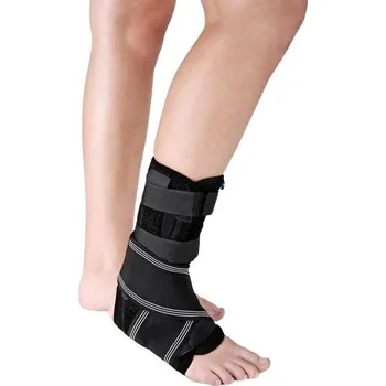 Panop ortéza hlezna s dlahami PAN 8.02 - XL—Ortéza hlezna rozepinatelná s bočními dlahami a elastickým fixačním páskem