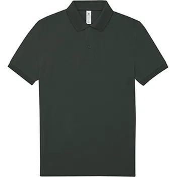 Pánské tričko B&amp;C Unisex polo triko PU424 Dark Forest L