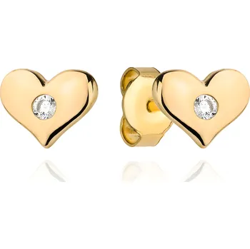 Hodinky Náušnice Bonore - Zlato 585 - Kubický Zirkon 137691