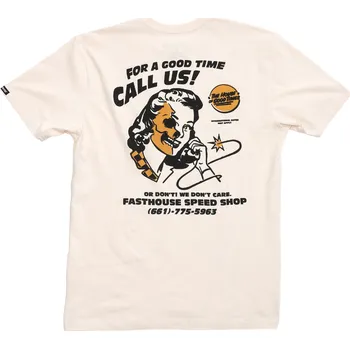 Fasthouse Call Us Tee Natural Velikost: XL