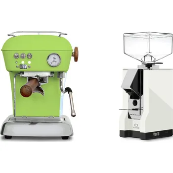 Kávovar Ascaso Dream PID, Fresh Pistachio + Eureka Mignon Silenzio, CR…