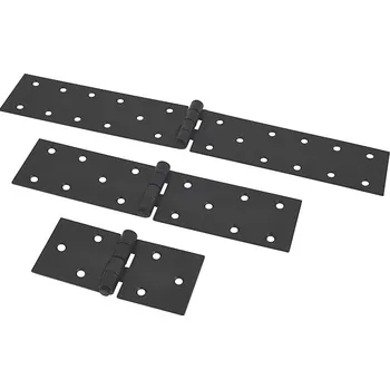 Dveřní kování Panty ZBB35C 7x3,5 cm - černé