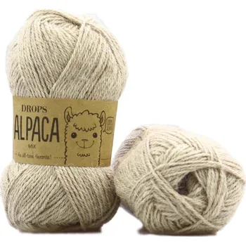 Příze Drops Alpaca MIX 2020 světlá nugátová
