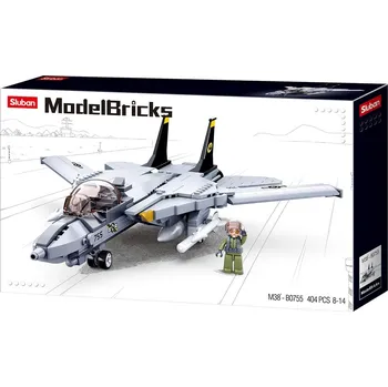Stavebnice Sluban Sluban Stavebnice Model Bricks M38-B0755 Stíhačka F-14 Tomcat