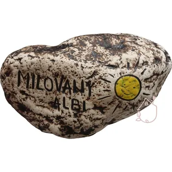 Zahradní dekorace Vítejte u nás - nápis na přání keramický, ručně malovaný