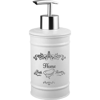 Dávkovač mýdla Aqualine Nicea dávkovač mýdla na postavení 300ml bílá 7498