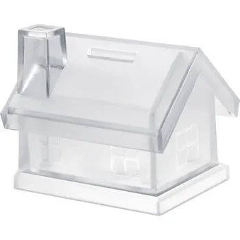 Samolepící bloček Plastová pokladnička, domeček Mybank