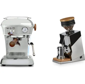 Kávovar Ascaso Dream PID, leštěný hliník + Eureka Mignon Single Dose,…