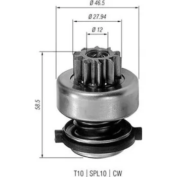 Autoelektrika Pastorek, startér MAGNETI MARELLI 940113020191